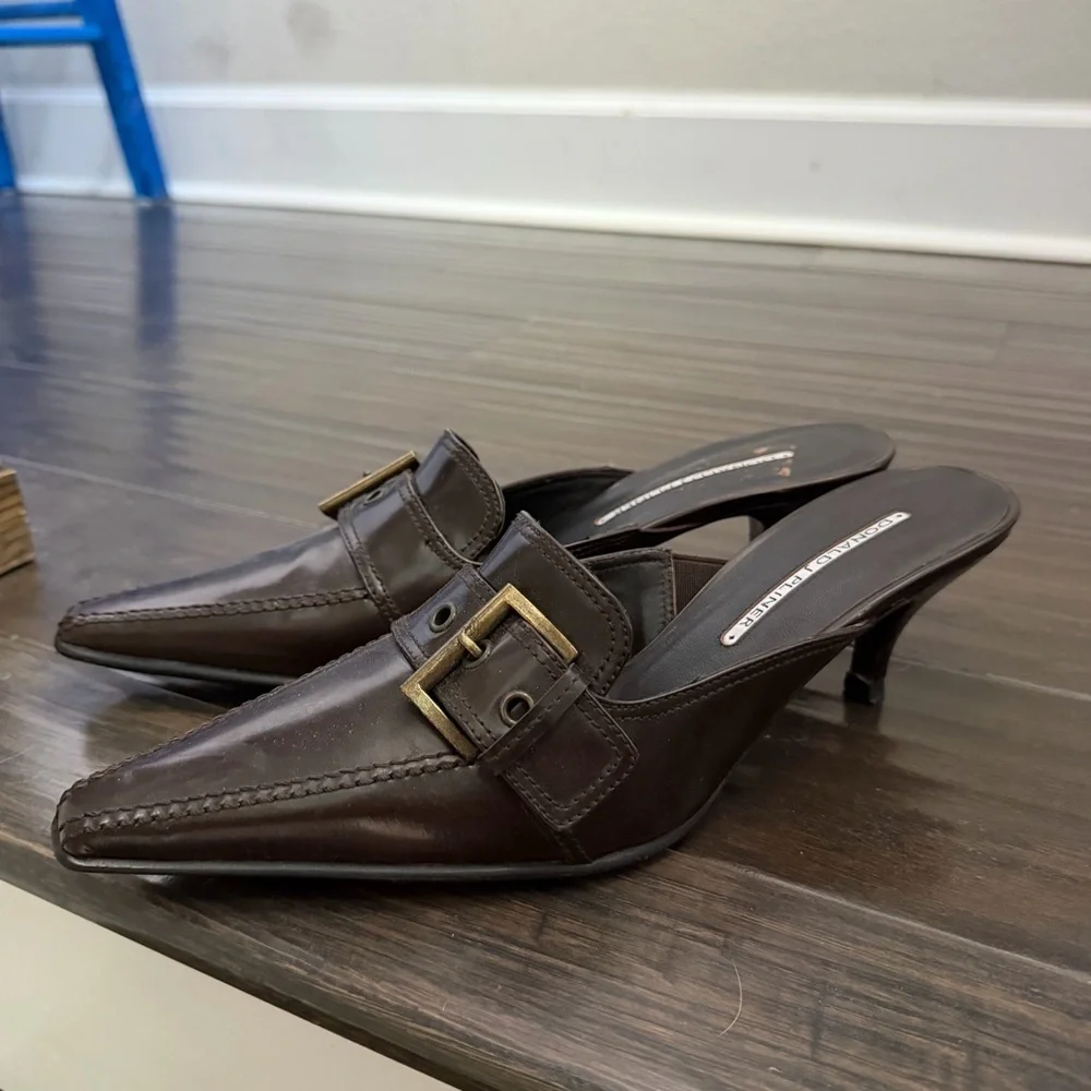 Vintage Donald J Pliner Cntalicious Sex in the City Pointy Kitten Heel 9M